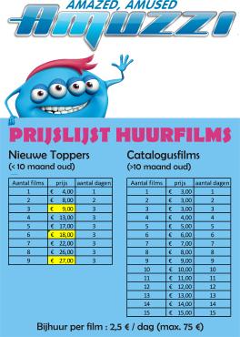 Foto van 'HUUR FILMS VANAF 1 EURO' nieuwsbericht. Klik hier voor het volledige artikel.